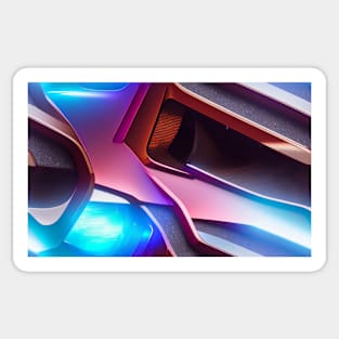 Seamless Holographic Texture XII Sticker